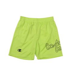 チャンピオン champion SHORTS BASKETBALL ウェア(メンズ・ユニ) (C3-CB525) 〇2、(640)イエローグリーン