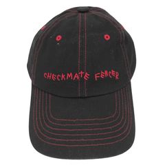 ユーズドフルギ USED古着 EPT × COCO CAPITÁN CHECKMATE FENCER CAP メンズ 表記無
