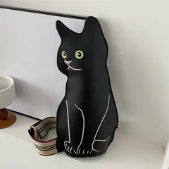 猫バッグ　斜め掛け　クロスボディバッグ　黒猫