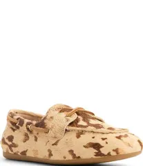 スペリー レディース シューズ パンプス プリント Sperry Womenslimboat Cow Printed Haircalf Boat Shoes BrownMulti ブラウン