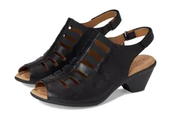 コンフォーティバ レディース シューズ ヒール Comfortiva Faye Black Oleoso ブラック