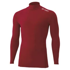 YONEX(ヨネックス) ユニハイネック長袖シャツ テニス・バドミントン ウェア(ユニ) (STBF1018) 〇0、(037)ワインレッド
