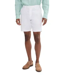 トッミーバハマ メンズ ボトムス ハーフパンツ・ショーツ リネン Tommy Bahama Beach Coast Linen 9 White ホワイト