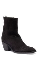 オフィチーネクリエイティブ レディース シューズ ブーツ・レインブーツ スエード Officine Creative Sydne 010 Suede Pointed Toe Bootie Black