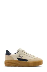 ソレル レディース シューズ スニーカー SOREL Onave TToe Sneaker Women SNOW COLLEGIATE NAVY ネイビー