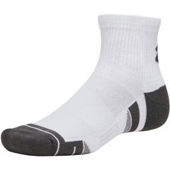アンダーアーマー UNDER ARMOUR UAパフォーマンステック クオーター ソックス 3足セット マルチスポーツ ソックス ソックス 6015138 〇2、 100 White