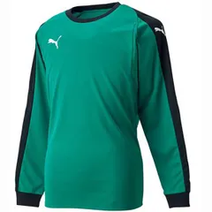 プーマ PUMA LIGA GK シャツ パッドツキ Tシャツ (729965) 〇、(02)ﾍﾟｯﾊﾟｰ/ｸﾞﾘｰﾝ/