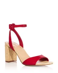 アクア レディース シューズ サンダル AQUA Womens Baley Sandals Exclusive Red Leather レッド