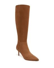 ヴェロニカ ベアード レディース シューズ ブーツ・レインブーツ トール スエード Veronica Beard Womens Lisa Suede Tall Boots Chestnut