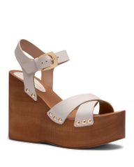 スチュアート ワイツマン レディース シューズ サンダル Stuart Weitzman Womens Kate Clog Sandals Cream クリーム