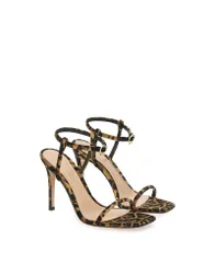 ジャンヴィト ロッシ レディース シューズ サンダル Gianvito Rossi Womens Mayfair Sandals Brown Faric ブラウン
