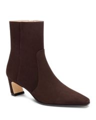 スチュアート ワイツマン レディース シューズ ブーツ・レインブーツ スエード アンクル Stuart Weitzman Womenstassi 50 Suede Ankle Boots Midnig