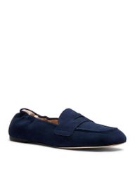 スチュアート ワイツマン レディース シューズ スリッポン・ローファー スエード Stuart Weitzman Womens Bryant Suede Loafers Nice Blue ブルー
