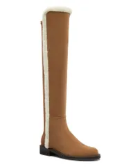 スチュアート ワイツマン レディース シューズ ブーツ・レインブーツ Stuart Weitzman Womens 5050 Cozy Gisele Shearling Trimmed Boots T