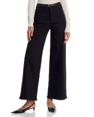 フレーム レディース ボトムス デニムパンツ プチ アンクル ジーンズ FRAME Petite Pixie Le Slim High Rise Ankle Palazzo Jeans Black ブ