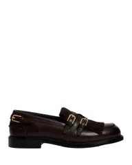 サンドロ レディース シューズ スリッポン・ローファー Sandro Womens Buckle Loafers Brown ブラウン