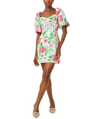リリーピュリッツァー レディース トップス ジャンプスーツ ロンパースカート Lilly Pulitzer Justina Skirted Romper Multi Poppy Party マルチカラ