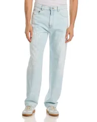 マルタンマルジェラ メンズ ボトムス デニムパンツ ジーンズ MM6 Maison Margiela Five Pocket Jeans Light Blue ブルー