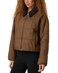 ビュオーリ レディース アウター コート キルティング Vuori Canyon Insulated Roam Quilted Coat Bourbon