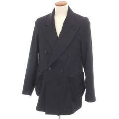【中古】ジエダ Jieda ポリエステル ダブル6B カジュアルジャケット ブラック【サイズ1】【メンズ】