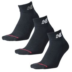newbalance(ニューバランス) ミッドレングス3Pソックス ウェア ソックス LAS55637 〇、(BK)BK