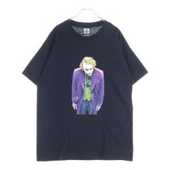 WACKO MARIA (ワコマリア) 25AW ×The Dark Knight Trilogy T-SHIRT ダークナイト トリロジー ジョーカープリント クルーネック半袖Tシャツカットソー ブラック TDKT-WM-09