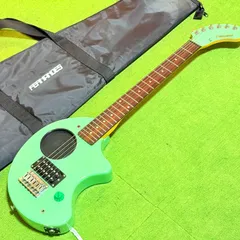 ! Fernandes ZO-3 ミントグリーン エレキギター 現状品 ケース付き