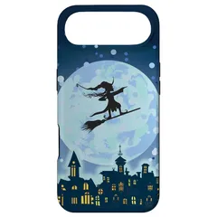 ハロウィンケース 魔女ほうき パンプキン ハロウィン愛好家ギフト スマホケース iPhone Air 用