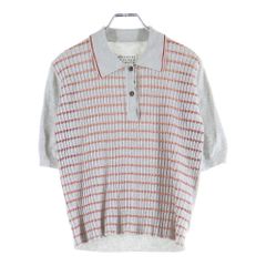 GUCCI (グッチ) □Logo Jacquard Knit ロゴ ジャカード 半袖ニット