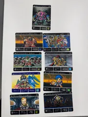 SDガンダム外伝 聖機兵物語 カードダス 当時物 8枚セット キラ プリズム