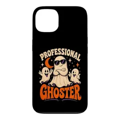 プロフェッショナル ゴースター 面白い ハロウィン ゴースト スマホケース iPhone 13 用