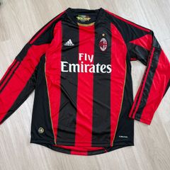 ACミラン カカ 22 長袖 ユニフォーム サッカー L XL ロンT 白 レプリカ