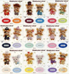 【中古】アクリルスタンド・アクリルパネル 全9種セット 「リラックマ リラックマストア店長 ミニアクリルスタンド」 リラックマストア限定