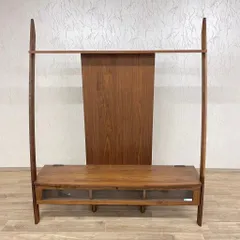 【リユース】 テレビボード / マルヨシ民芸家具 / DEEPⅡ / 木製ガラス / 日本