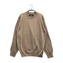 サイズ：M MASHMONS マシュモンズ MAS-7031 ニット セーター シルク混  ベージュ系 [240101758387] ゴルフウェア メンズ ストスト