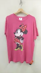 DISNEY 型番：ピンク ※使用感・シミあり S/S ミニーマウス プリント TEE