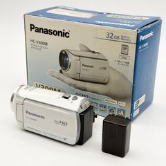 付属品完備・動作確認済 Panasonic パナソニック デジタルハイビジョンビデオカメラ HC-V300M ホワイト