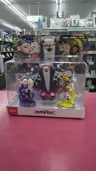 NINTENDO 型番：NVLEAE3G AMIIBO すりみ連合セット[フウカ/ウツホ/マンタロー]