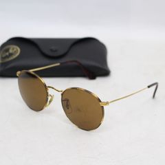 746)RayBan レイバン ラウンドメタル サングラス ケース付き