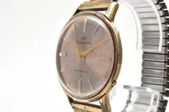 SEIKO セイコー Seikomatic セイコーマチック J14074DE 自動巻き オートマチック ピンク 桃 文字盤 ゴールド ステンレス 伸縮ブレス ヴィンテージ ビンテージ レトロ アンティーク 60s 1960年代 メンズ 腕時計 稼働品