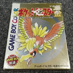 NINTENDO 型番：ポケットモンスター金 ゲームボーイカラーソフト