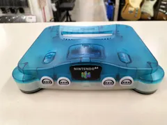 NINTENDO 型番：NUS-001/クリアブルー ニンテンドー64