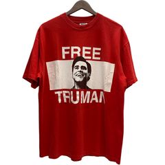 ヴィンテージ vintage 90's The Truman Show ''FREE TRUMAN'' ONEITA Tシャツ レッド XLサイズ 201MT-6779 VB