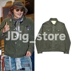 レア ジョニーデップ 来日着用 RRL ラルフローレン ダメージリペア