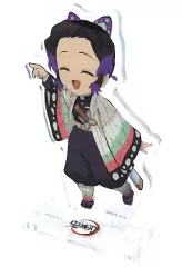 【中古】アクリルスタンド・アクリルパネル 胡蝶しのぶ(右手挙げ) 「鬼滅の刃 キャラクター絵巻カフェ in ufotable Cafe 繋がるランダムアクリルスタンド 第六期」