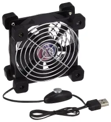【中古】PCハード アイネックス 強弱スイッチ付き9cm USBファン[UFAN-09]