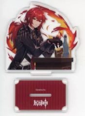 【中古】アクリルスタンド・アクリルパネル ディルック 半身アクリルスタンド 「原神×IPSTAR 中国コラボカフェ」