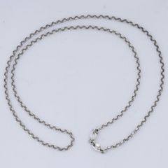 CHROME HEARTS ロールチェーン ネックレス 18インチ シルバー - メルカリ