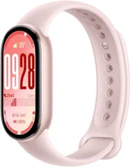 Xiaomi Smart Band 10 スマートウォッチ シャオミ バンド 大画面 ランニング 睡眠 心拍 21日間持続 LINE通知 防水 軽量【ミスティックローズ】