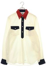 タカヒロミヤシタザソロイスト ×ジェイプレス J.PRESS sjs.0002 ダブルポケットプルオーバー長袖シャツ メンズ M